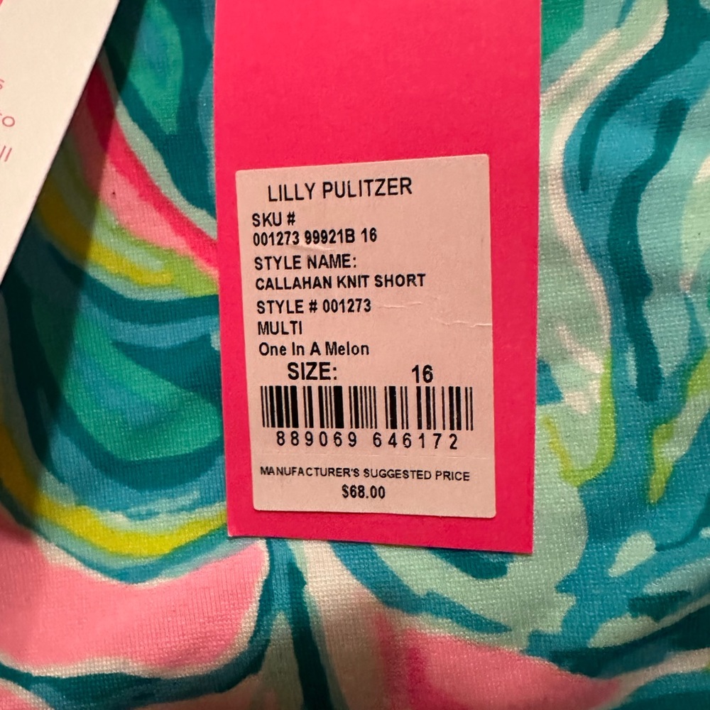 Lily Pulitzer shorts- new